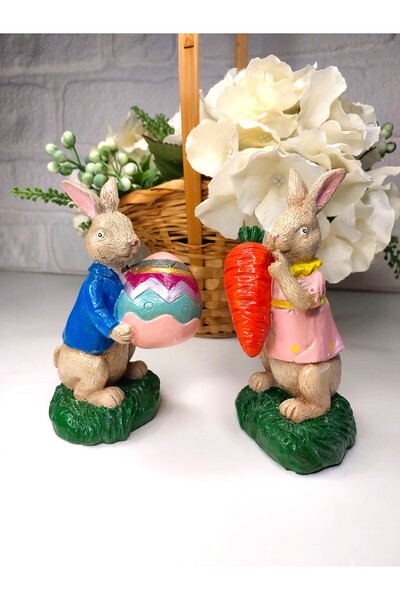 colorato corvo 2 Lİ TAVŞAN BİBLO