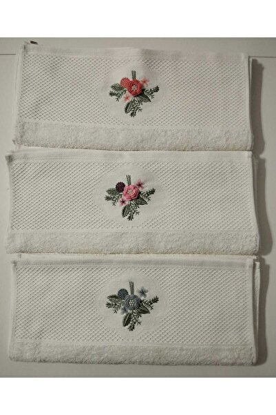 HMZ MORMENEKŞE HMZ ТЕКСТИЛЬНИЙ ПАНЕЛЬНИЙ ВЗОРЕЦЬ З БАВОВНИ 3 ШТ. 50X90 РУШНИК ДЛЯ ОБЛИЧЧЯ. ДЛЯ ВИПРАВЛЕННЯ, ЩОДЕННОГО ВИКОРИСТАННЯ.