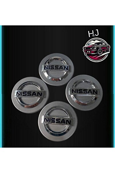 Bursa H&J Nissan Silver 15-16-17 Jant Göbeği 4lü Paket