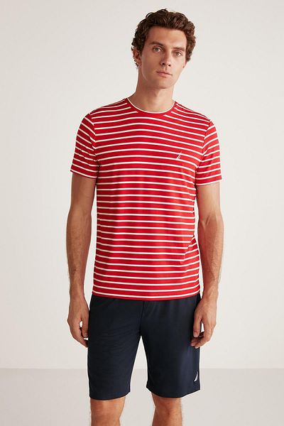Nautica T-shirt and shorts pajama set