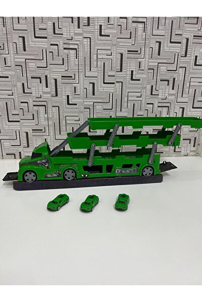 KİNKU 3 Katlı Minecraft Araç Taşıyıcı Tırı - Araba Fırlatıcı Cars Transporter...