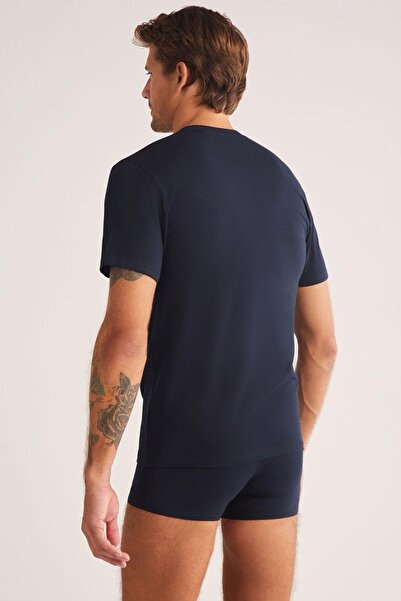 Kom Underwear Kom Antonio V-Neck Cotton Men's T-Shirt