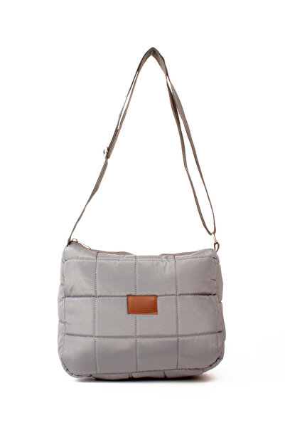 Luwwe Bag's Жіноча парашутна тканинна стьобана спортивна сумка з ремінцем колона лист детальна сумка через плече 20786