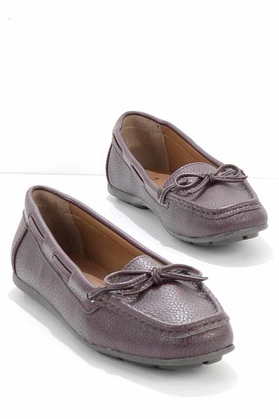 Bambi Pantofi mocasini de damă bordeaux Y 0501771109