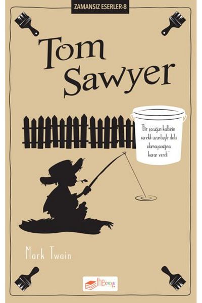 The Çocuk Mark Twain - Tom Sawyer Book, for Children