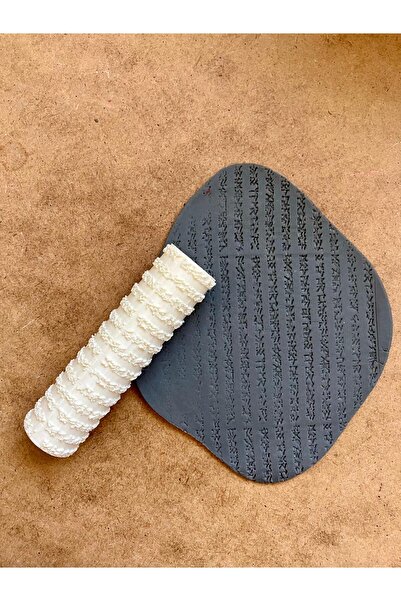 Volala رول رول عتيق من طين البوليمر / نمط سيراميك / رول مناديل - 10 سم