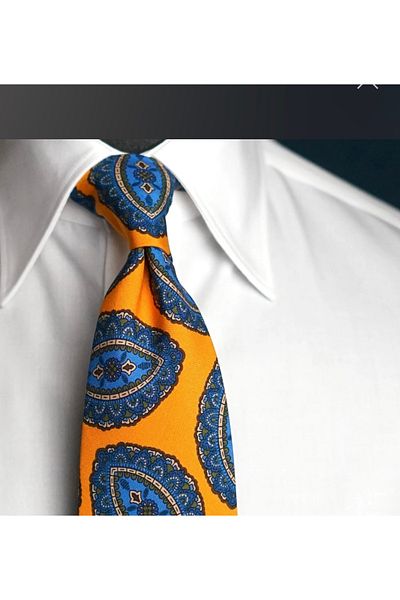 CROATE Italian Printed Special Design Tie