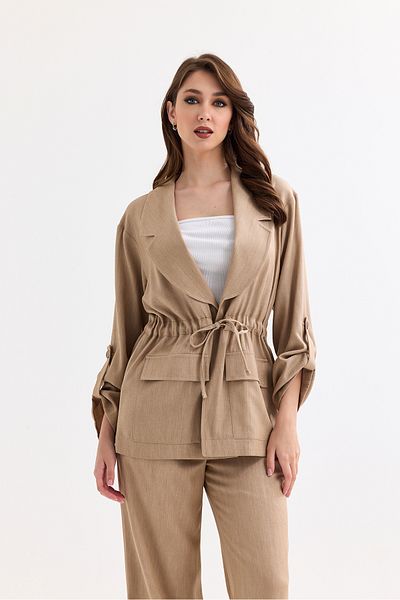 kabancım Polyviscose Jacket Pants Set Premium