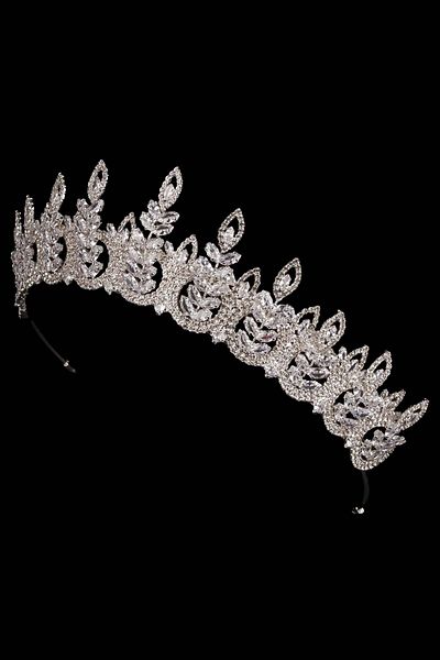 Limelia Women's Wedding Crown with Shiny Zirconia - For Your Unique Beauty