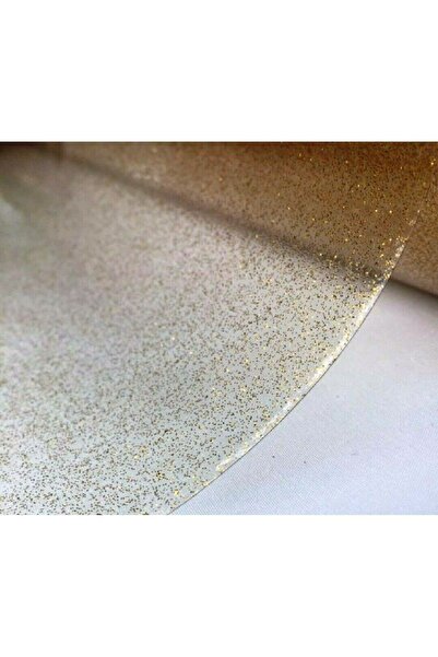 EYMHOME Masa Örtüsü Şeffaf Simli Silinebilir Masa Örtüsü Pvc