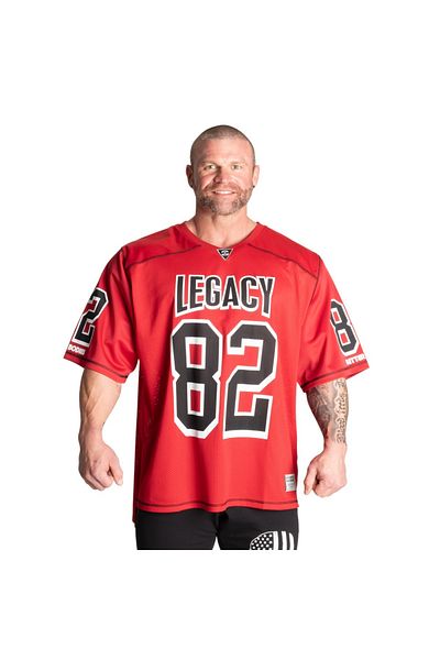 BETTER BODIES Legacy Football Tee Κόκκινο