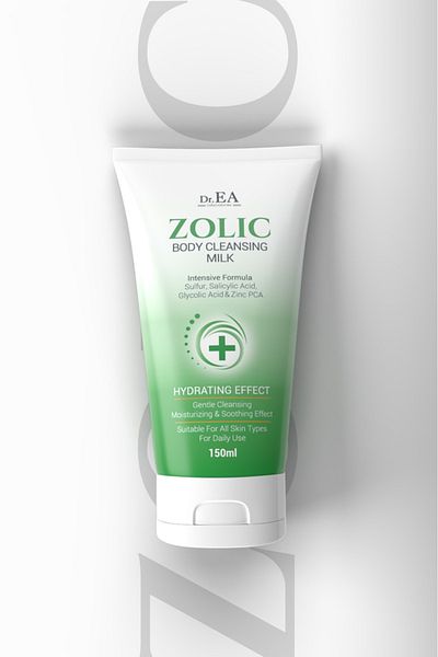 Dr. EA Laboratories Dr.ea Zolic - Anti-Acne and Blackhead Face and Body Cleansing Milk