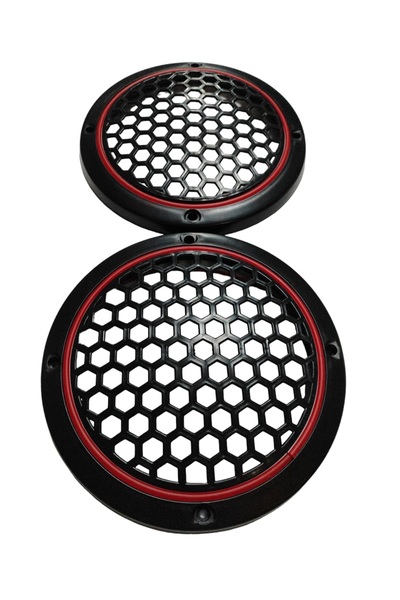 PRS 20CM KIRMIZI NEON LEDLİ HOPARLÖR KAPAĞI