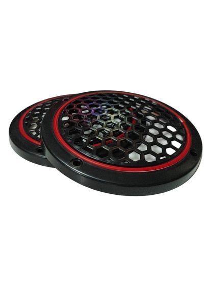 PRS 20CM KIRMIZI NEON LEDLİ HOPARLÖR KAPAĞI