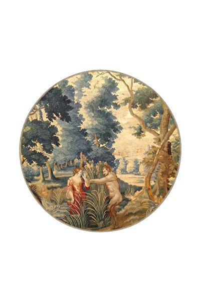 Rugs Modern Halı İnsan ve Orman Desenli Modern Dokuma Taban Halı miravip548