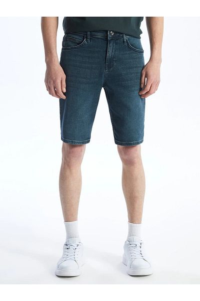 LC Waikiki Pantaloni scurți din blugi pentru bărbați LCW Jeans Slim Fit