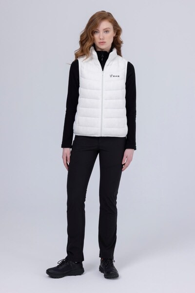 2AS Azure Women Down Vest Whıte 2asadvwcnfw23-c028