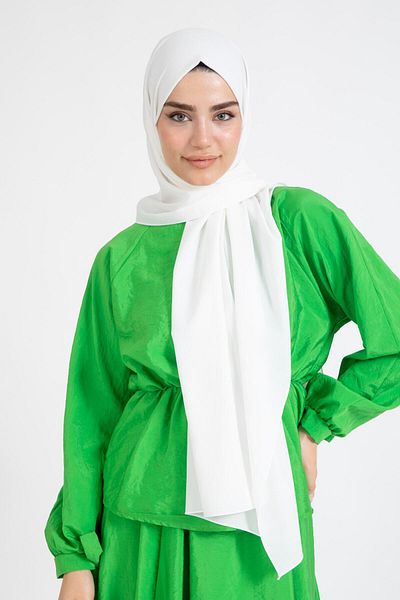 Organic Cotton Crepe Kraş Shawl 9004
