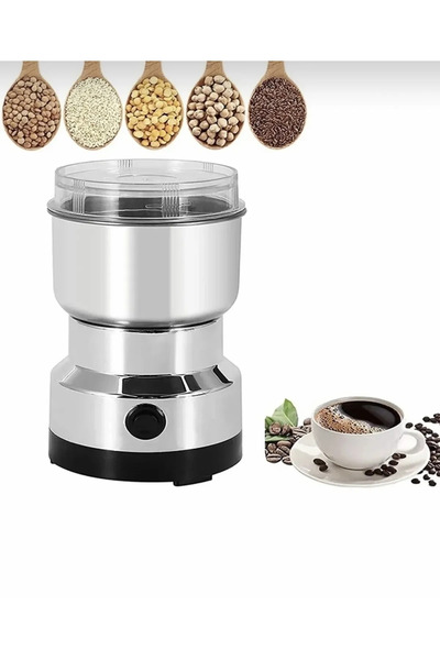 Genel Markalar Elektrikli Kahve Değirmeni Çok Fonksiyonlu Un Öğütme Makinesi ...