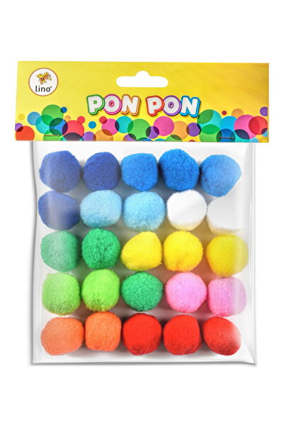 Lino Ponpon 30 Mm. 25li