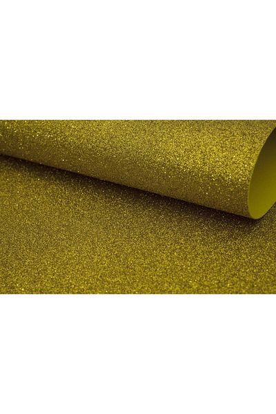 Lino Eva 50x70 Cm. gold 2mm. Glitter 10 Pack