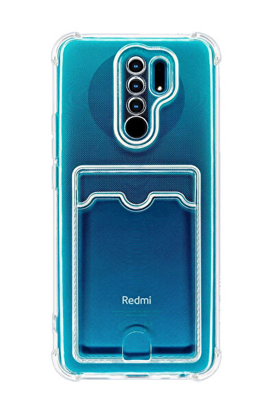 emybox Redmi Note 8 Pro Kamera Köşe Korumalı Darbe Emici Yumuşak Silikon Şeff...