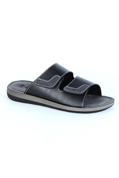 GEZER 15086 Silver Günlük Yazlık Erkek Terlik