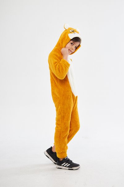 LORIAN'S Welsoft Plush Tiger Unisex Zippered Baby Sleeping Bag Baby Rompers Children's Rompers Children's Costume