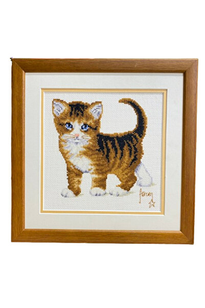 Vervaco Çerçeveli İşlenmiş Etamin Kanaviçe Tablosu T1018