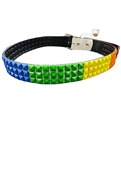 targay حزام مرصع على الطراز القوطي البانك ميتاليكا