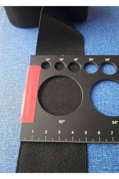 Beyna 5 cm Black Waist, Slots and Don Tire 1 Pack 10 Meters
