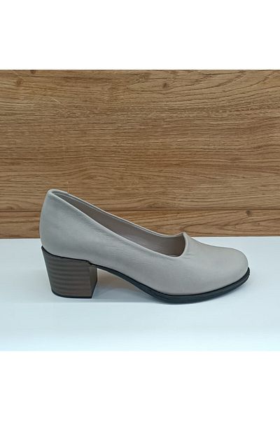 Mammamia Ya3790 Γκρι γνήσιο δέρμα casual γυναικεία παπούτσια