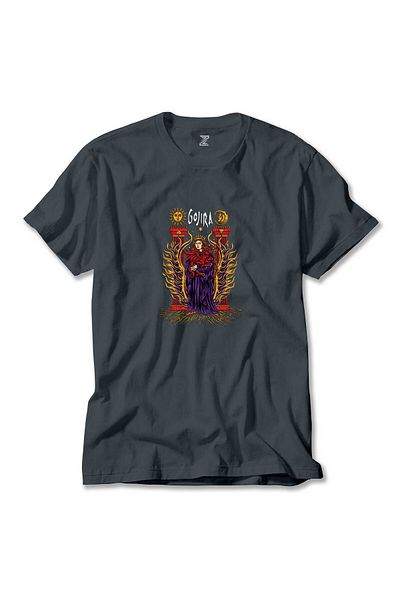 Z zepplin Μπλουζάκι καπνιστού χρώματος Gojira Illustrator