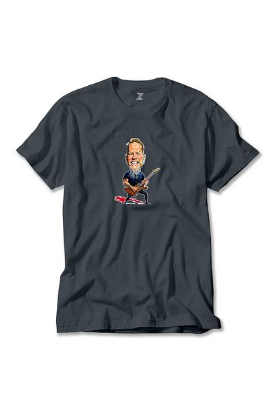 Z zepplin Καπνιστή μπλούζα κινουμένων σχεδίων Metallica James Hetfield