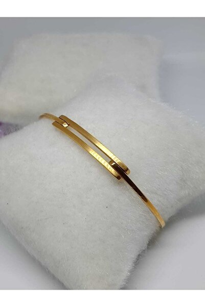 Nisanur Altın 14 Ayar Kaburga Modeli Bilezik