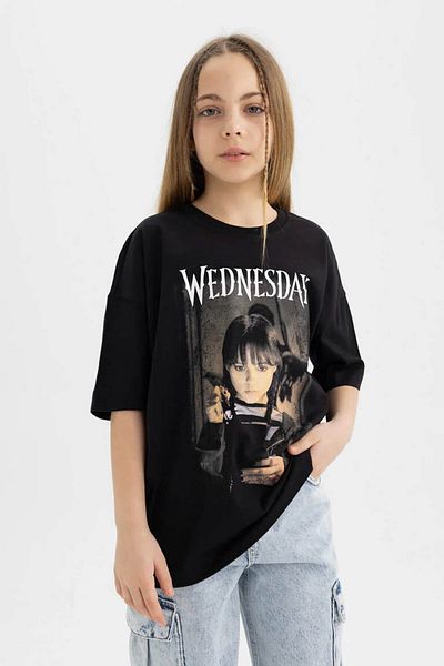 DeFacto Tricou Fetă Negru C5060A8/BK81