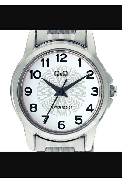 Q&Q C56A-001PY Tam Rakamlı Çelik Kordonlu Kadın Kol Saati.