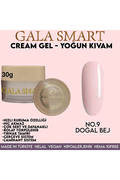 gala smart cream gel yoğun kıvam tırnak jel 30g...tnlgalasmartpro