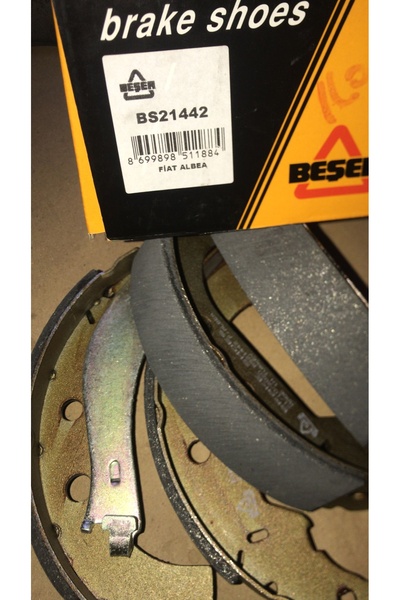 BEŞER FİAT ALBEA PALİO 1.3/1.4  ARKA FREN BALATASI TAKIM (PAPUÇLU) BS21442