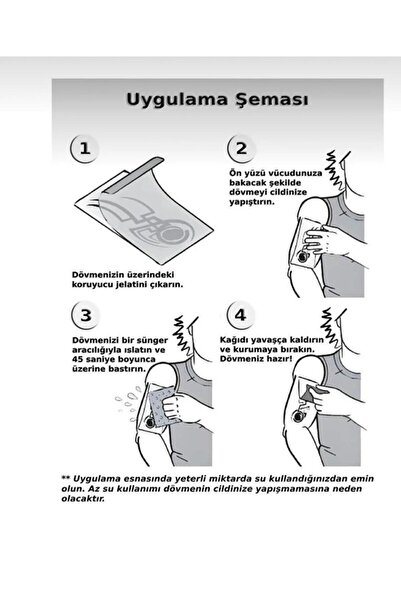 petit bijou Unisex Melek Kanadı Geçici Dövme,omuz,sırt,kol,göğüs Arası Dövme Tattoo