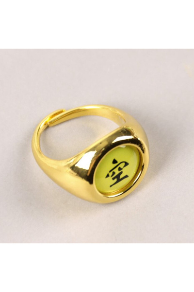 POPULUS Anime Naruto Shippuuden - Obito Gold Yüzük