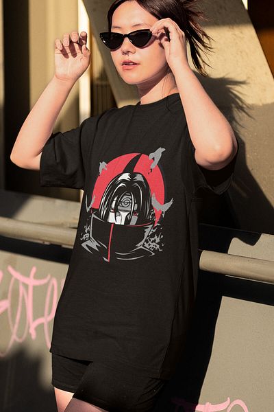 POPULUS Μπλουζάκι Anime Uchiha Itachi