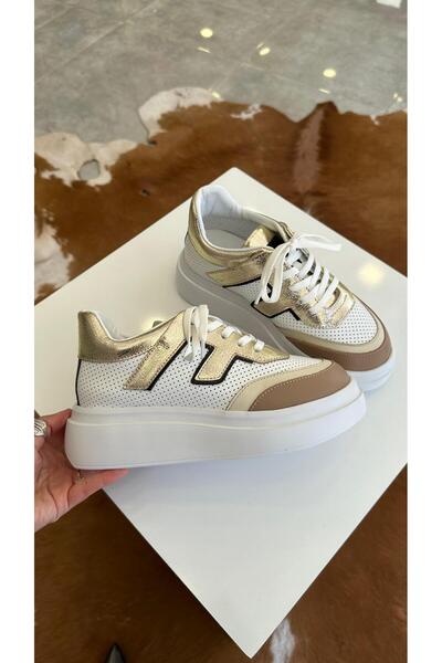 H&K GLOW Hakiki Deri Kalın Taban Sneaker