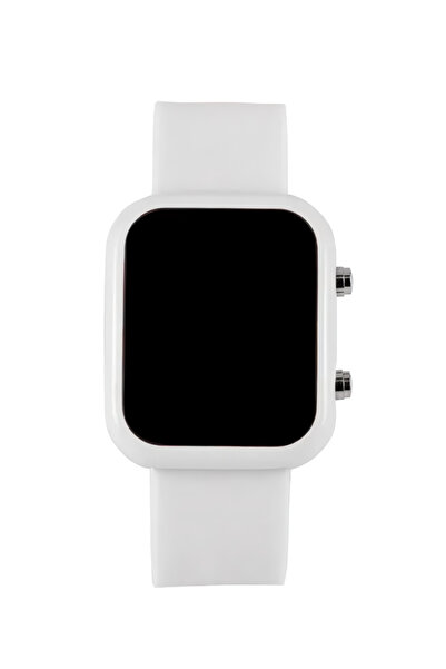 tutkanstore Dijital Led Çocuk Saati Çocuk Saati (AKILLI SAAT DEĞİL) Beyaz