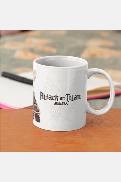 POPULUS Attack On Titan White Trophy