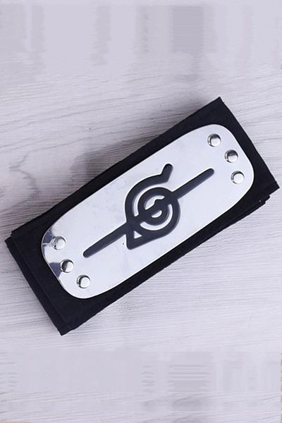 BANDAI Naruto Uchiha Itachi Konoha Headband - Scratch Forehead Design