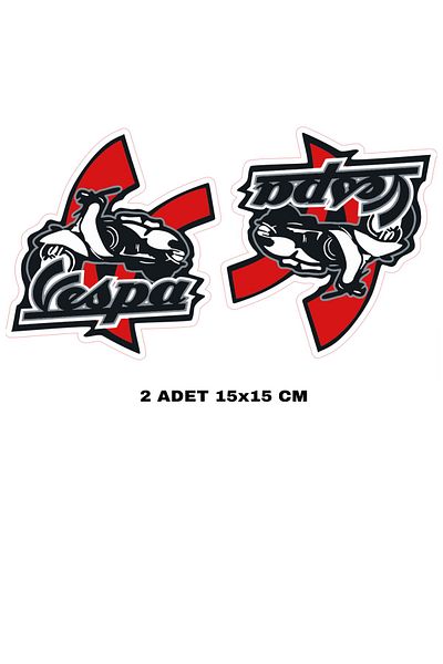 Phoenix VESPA Sticker - Exit 2 Pieces