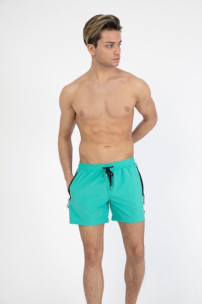 C&City Ανδρικό μαγιό Lycra C12201 Mint