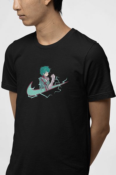 POPULUS Μπλουζάκι με λογότυπο My Hero Academia Deku Minimal
