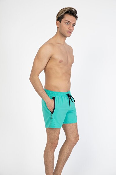 C&City Ανδρικό μαγιό Lycra C12201 Mint